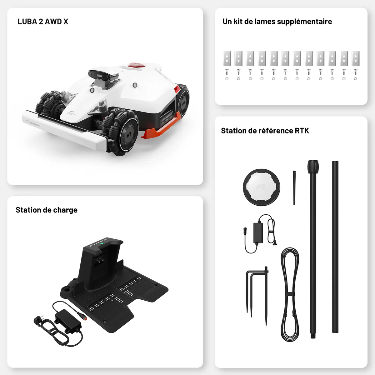 Robot tondeuse Mammotion LUBA 2 AWD – Image 5