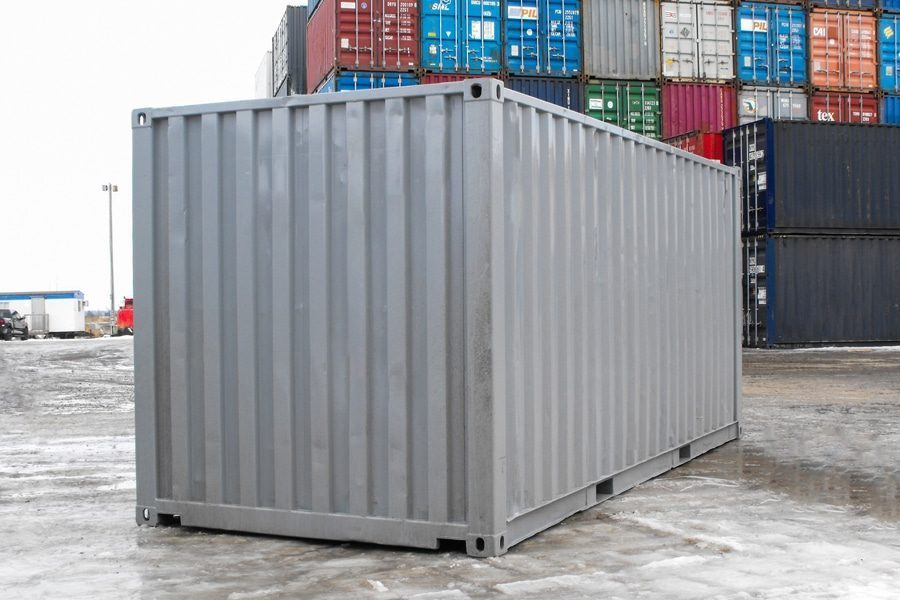 Conteneur de stockage 20 pieds avec portes roulantes – Image 2
