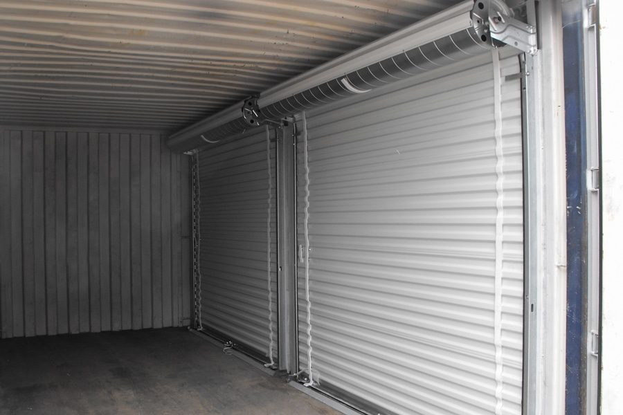 Conteneur de stockage 20 pieds avec portes roulantes – Image 4