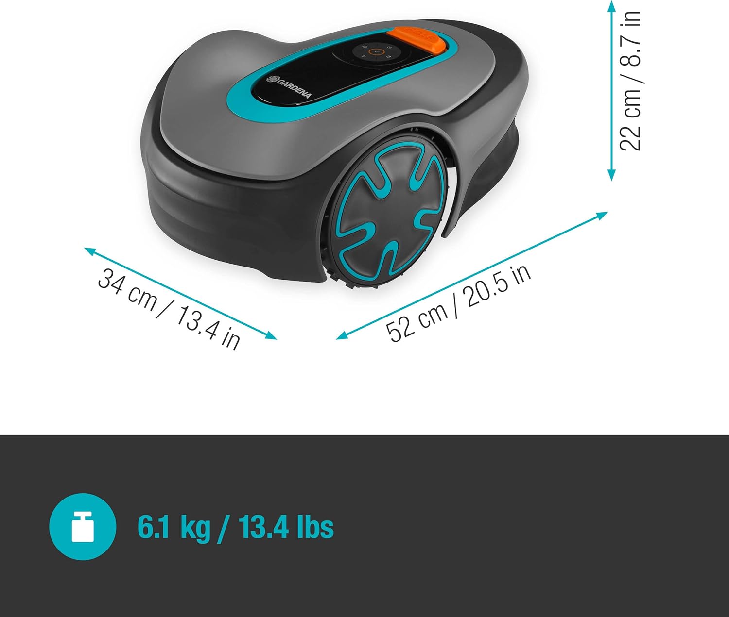 Gardena SILENO minimo Tondeuse à gazon robot 250 m² – Image 3