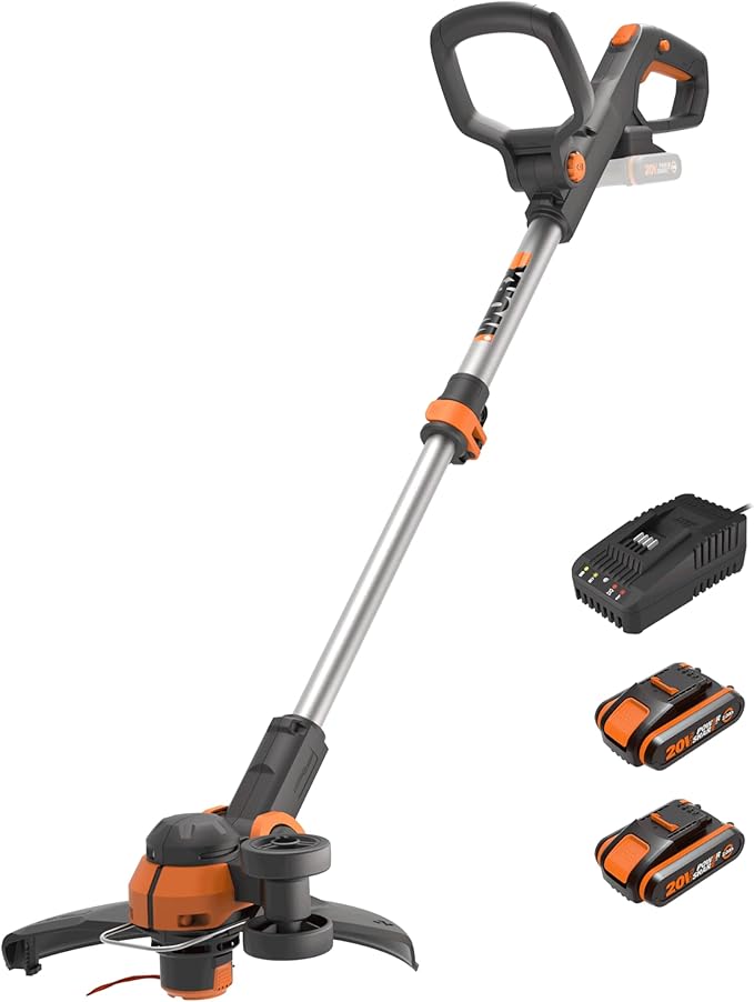 Worx Coupe-bordure électrique WG163E.2 2.0 Ah 20 V